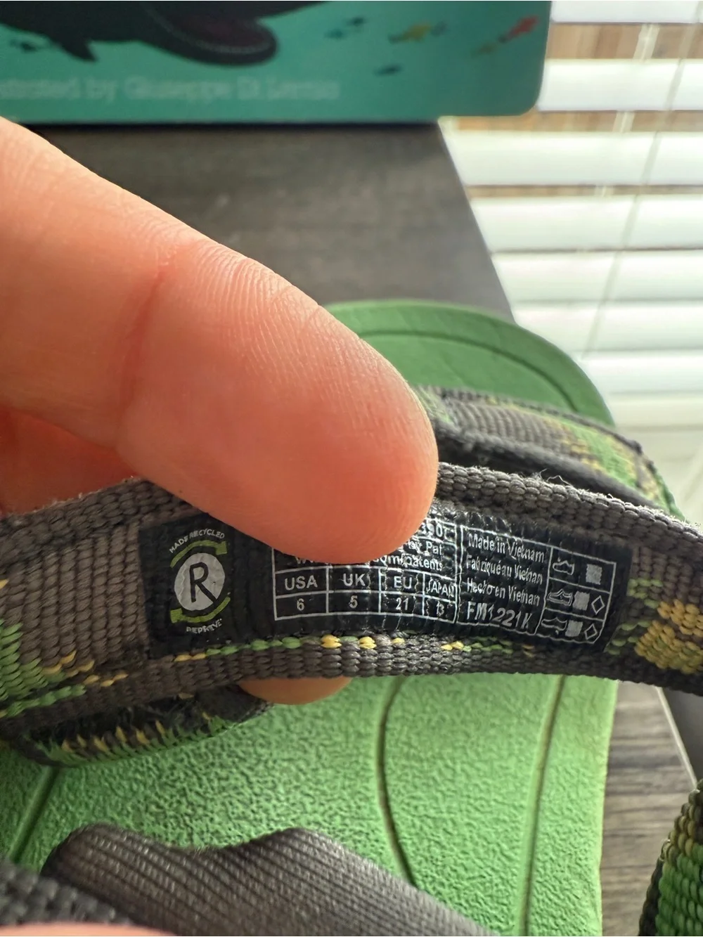 Teva lightweight kids